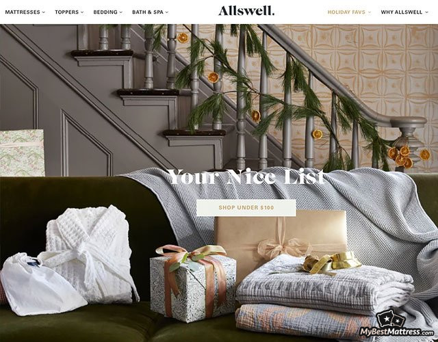 Allswell Organic Garment Wash Percale Duvet Set review: homepage Allswell Organic Garment Wash Percale Duvet Set review: homepage