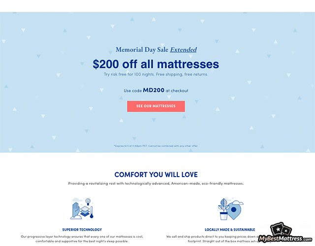 Amerisleep Adjustable Bed Review: homepage Amerisleep Adjustable Bed Review: homepage