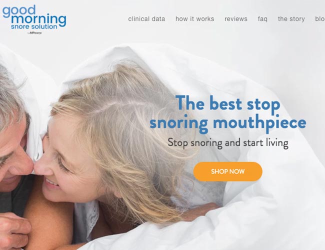 Good Morning Snore Solution Anti-Snoring Device Review Good Morning Snore Solution Anti-Snoring Device Review