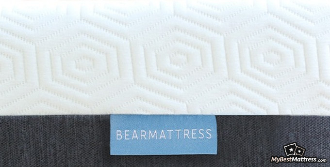 Bear Pro Mattress Review: Bear mattress tag. Bear Pro Mattress Review: Bear mattress tag.