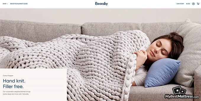 Bearaby review: front page. Bearaby review: front page.