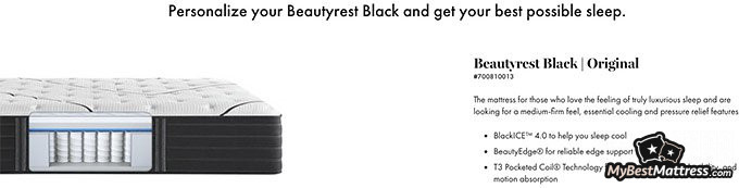 Beautyrest mattress reviews: mattress construction