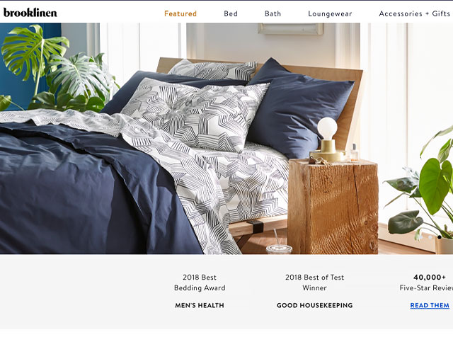Brooklinen Classic Duvet Cover: homepage Brooklinen Classic Duvet Cover: homepage