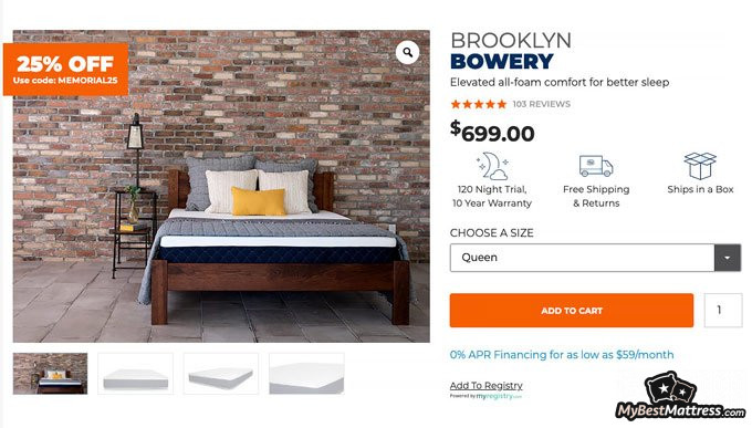 Brooklyn Bedding reviews: Brooklyn Bowery Brooklyn Bedding reviews: Brooklyn Bowery