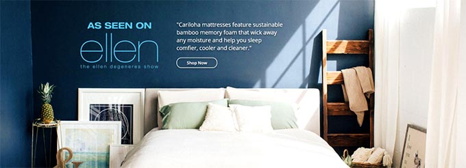 Cariloha sheets review: as seen on Ellen.