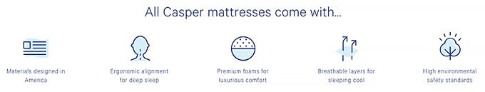 Casper mattress review: Casper features