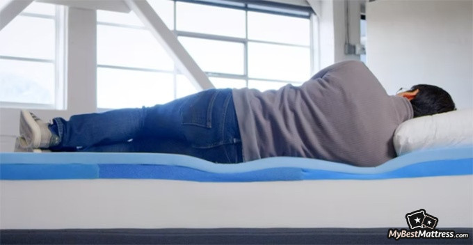 Casper Hybrid Mattress Reviews: Casper mattress body-conforming features. Casper Hybrid Mattress Reviews: Casper mattress body-conforming features.