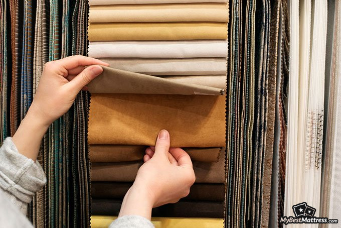 how to make a weighted blanket: choose fabrics