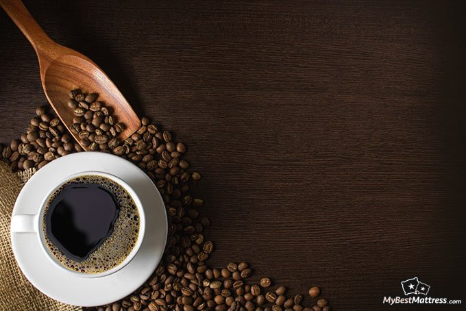 Eating before bed: coffee