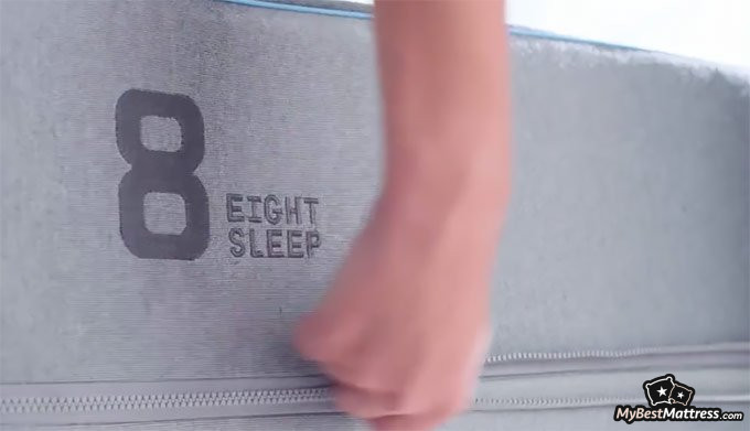 Eight Sleep Pod review: Eight Sleep mattress showcasing.