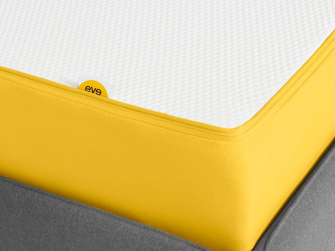 Eve mattress review: Eve mattress up close. Eve mattress review: Eve mattress up close.