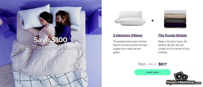 GhostBed VS Purple: Purple's deals. GhostBed VS Purple: Purple's deals.