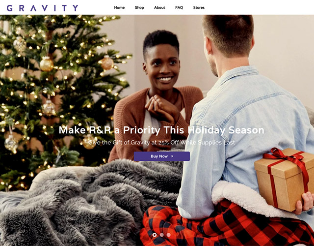 Gravity blanket review: homepage Gravity blanket review: homepage