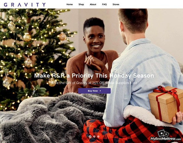 Gravity blanket review: homepage Gravity blanket review: homepage