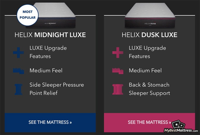 Helix Dusk Luxe review: Helix Midnight Luxe vs Helix Dusk Luxe. Helix Dusk Luxe review: Helix Midnight Luxe vs Helix Dusk Luxe.
