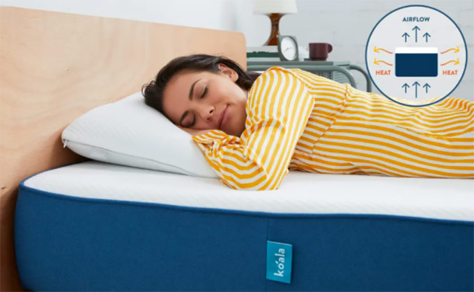 Koala mattress review: Koala mattress breathability. Koala mattress review: Koala mattress breathability.