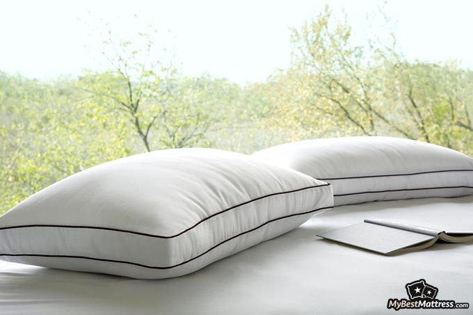 Latex pillow: Saatva Dreams pillow.