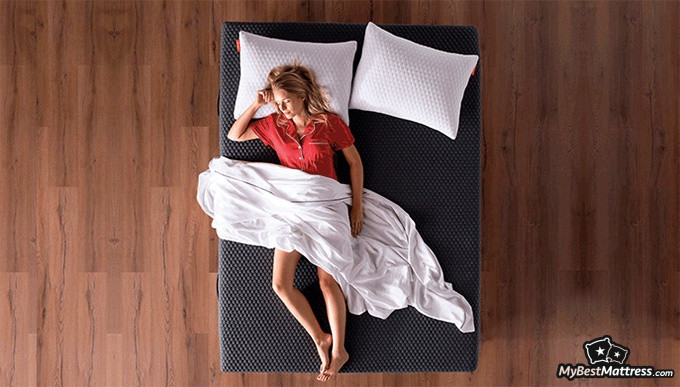 Layla Hybrid mattress review: sleeping on the back Layla Hybrid mattress review: sleeping on the back