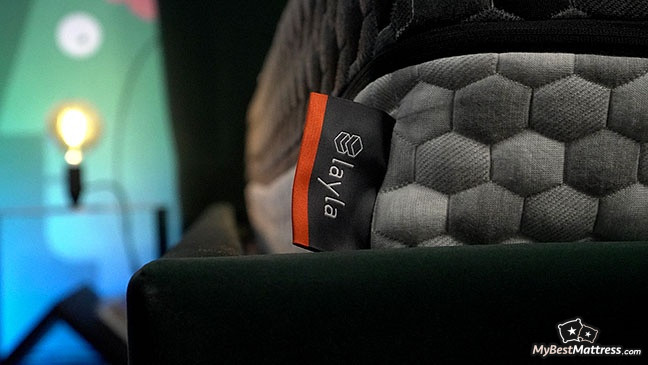 Layla Mattress Reviews: the logo of the mattress.