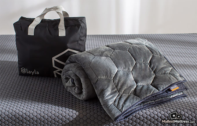 Bearaby review: Layla weighted blanket. Bearaby review: Layla weighted blanket.