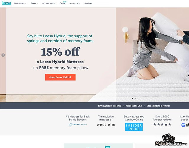 Leesa Mattress Review Leesa Mattress Review