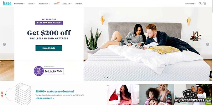 Leesa pillow review: front page. Leesa pillow review: front page.