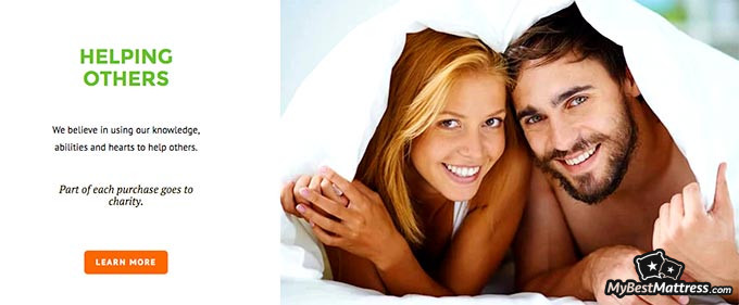 Live and Sleep mattress review: L&S charity work. Live and Sleep mattress review: L&S charity work.