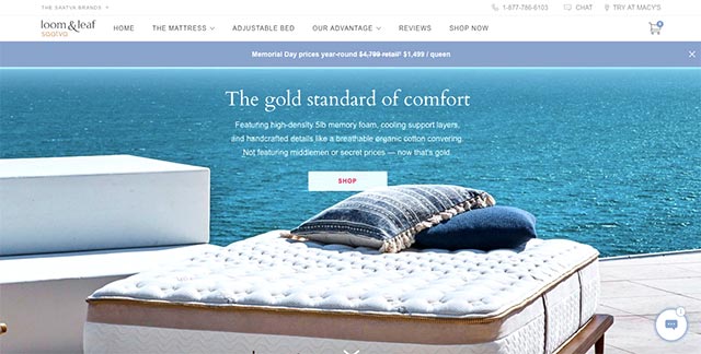 Loom and Leaf mattress reviews: home page. Loom and Leaf mattress reviews: home page.
