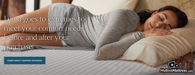 Luma Mattress Review: comfort exchange.
