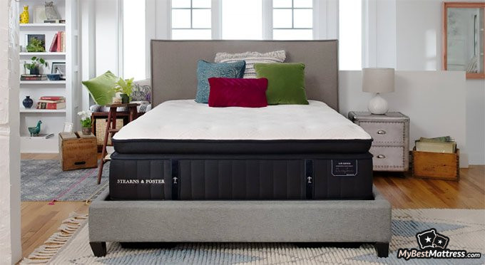 Stearns and Foster reviews: Lux Estate Cassatt collection.