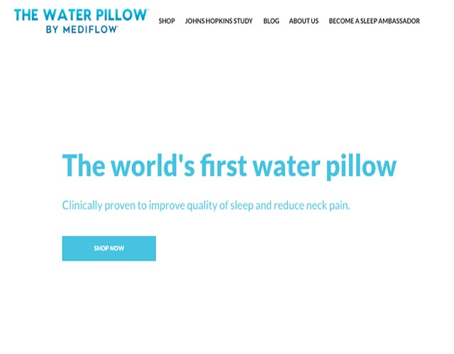 Mediflow Waterbase Pillow Review Mediflow Waterbase Pillow Review