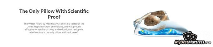 Mediflow waterbase pillow review: scientific proof. Mediflow waterbase pillow review: scientific proof.