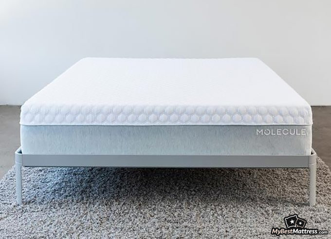 Molecule mattress review: display of the Molecule mattress.