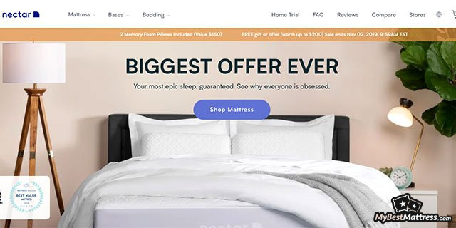 Nectar reviews: homepage Nectar reviews: homepage