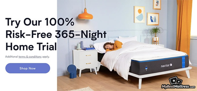 Nectar Premier Mattress Reviews: 365-night trial.