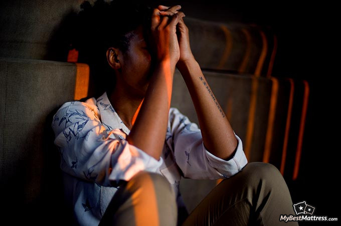 Night terrors in adults: a woman in distress.