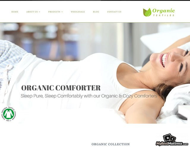 OrganicTextiles wool mattress pad review: homepage OrganicTextiles wool mattress pad review: homepage