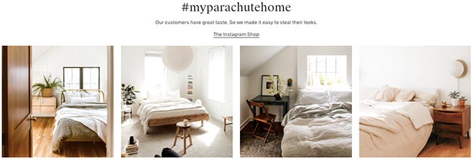 Parachute sheets review: customer pics.