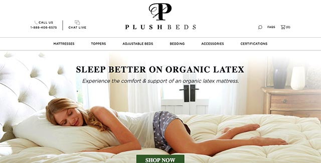 PlushBeds reviews: home page. PlushBeds reviews: home page.