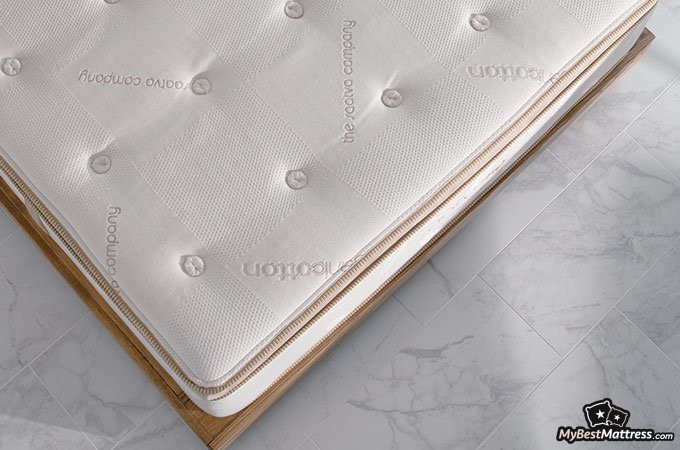 Saatva HD mattress review: Saatva HD mattress up close. Saatva HD mattress review: Saatva HD mattress up close.