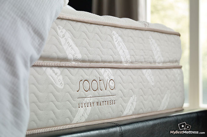 Best Mattress: Saatva Luxury Mattress.