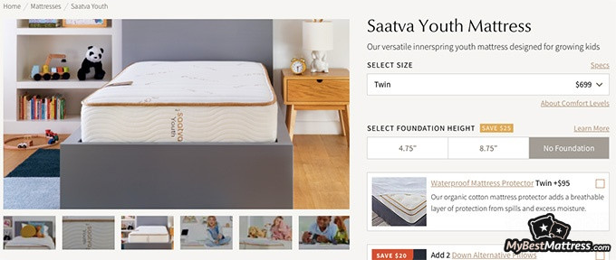 Saatva Youth mattress review: the Saatva Youth mattress. Saatva Youth mattress review: the Saatva Youth mattress.