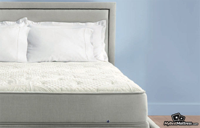 Sleep Number P6 Reviews: smart bed preview at an angle.