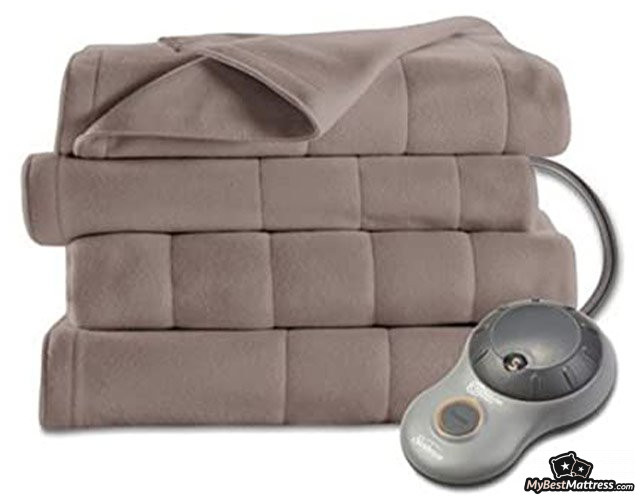 Sunbeam Quilted Fleece Heated Blanket Review Sunbeam Quilted Fleece Heated Blanket Review