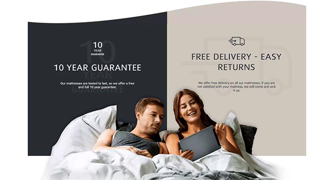 Tempur mattress review: shipping and guarantees.