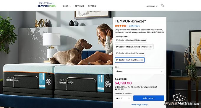 TempurPedic reviews: Tempur-Breeze TempurPedic reviews: Tempur-Breeze