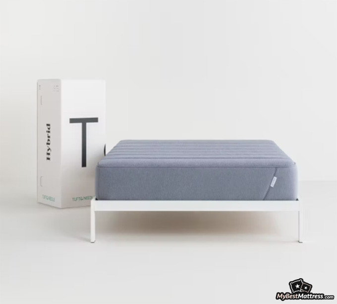 Tuft and Needle Hybrid mattress review: The Tuft and Needle Hybrid bed. Tuft and Needle Hybrid mattress review: The Tuft and Needle Hybrid bed.