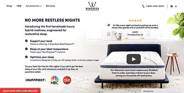 WinkBed reviews: home page. WinkBed reviews: home page.