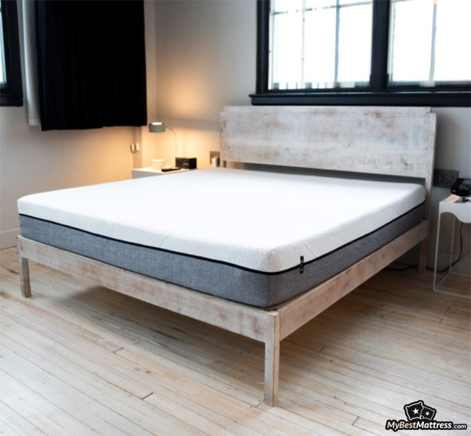 Yogabed mattress review: Yogabed mattress in a room.