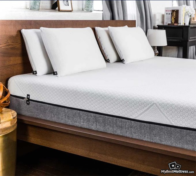 Yogabed mattress review: Yogabed mattress in a room.